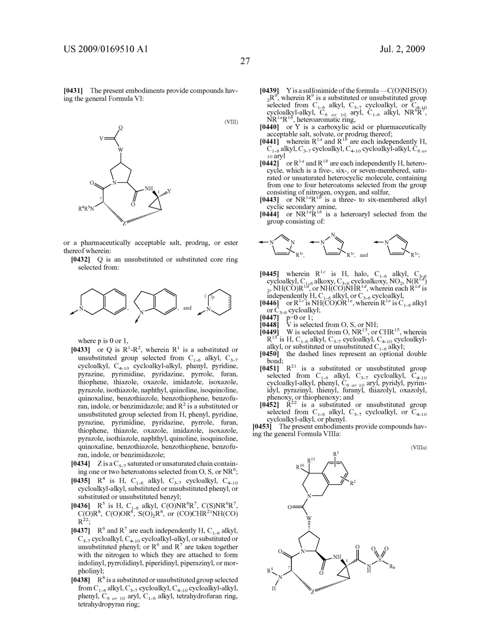 NOVEL MACROCYCLIC INHIBITORS OF HEPATITIS C VIRUS REPLICATION - diagram, schematic, and image 28