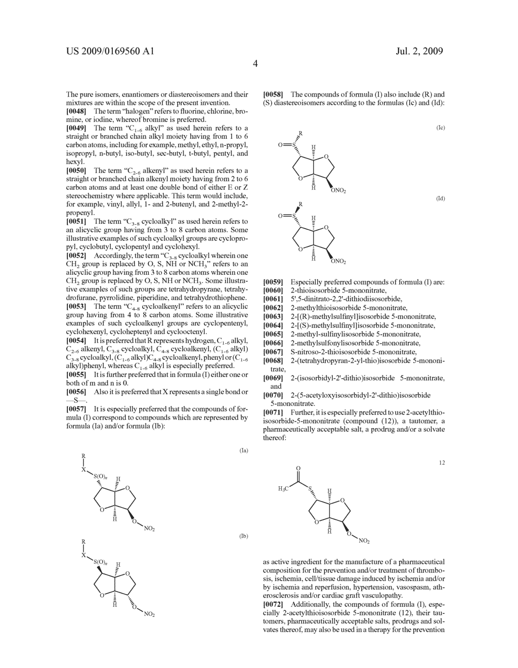 DISULFIDE, SULFIDE, SULFOXIDE, AND SULFONE DERIVATIVES OF CYCLIC SUGARS AND USES THEREOF - diagram, schematic, and image 05