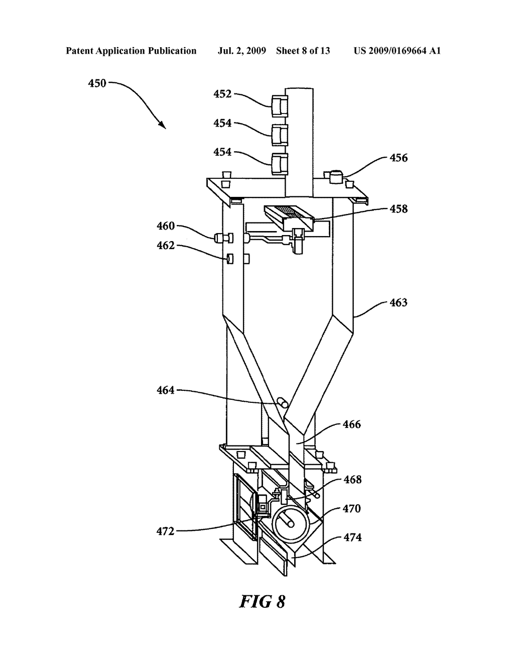 Selective Laser Sintering Powder Recycle System - diagram, schematic, and image 09