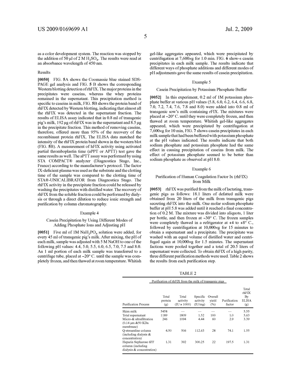 METHODS FOR SEPARATING CASEIN FROM SOLUBLE PROTEINS IN A COMPOSITION - diagram, schematic, and image 12