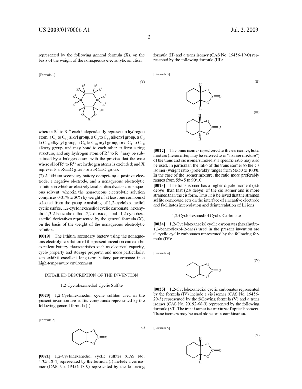 NONAQUEOUS ELECTROLYTE SOLUTION AND LITHIUM SECONDARY BATTERY USING SAME - diagram, schematic, and image 03