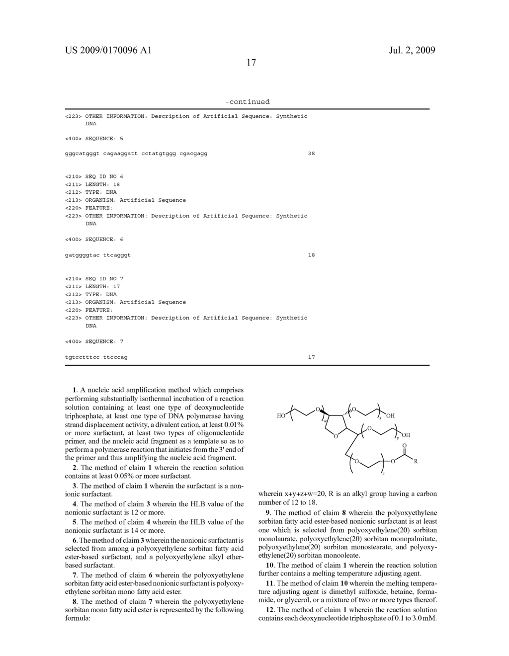 NUCLEIC ACID AMPLIFICATION METHOD - diagram, schematic, and image 37