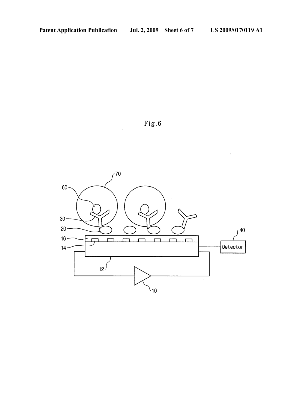 METHOD FOR AMPLIFYING VARIATION OF FREQUENCY OF SIGNAL IN PIEZOELECTRICAL BIOSENSOR - diagram, schematic, and image 07