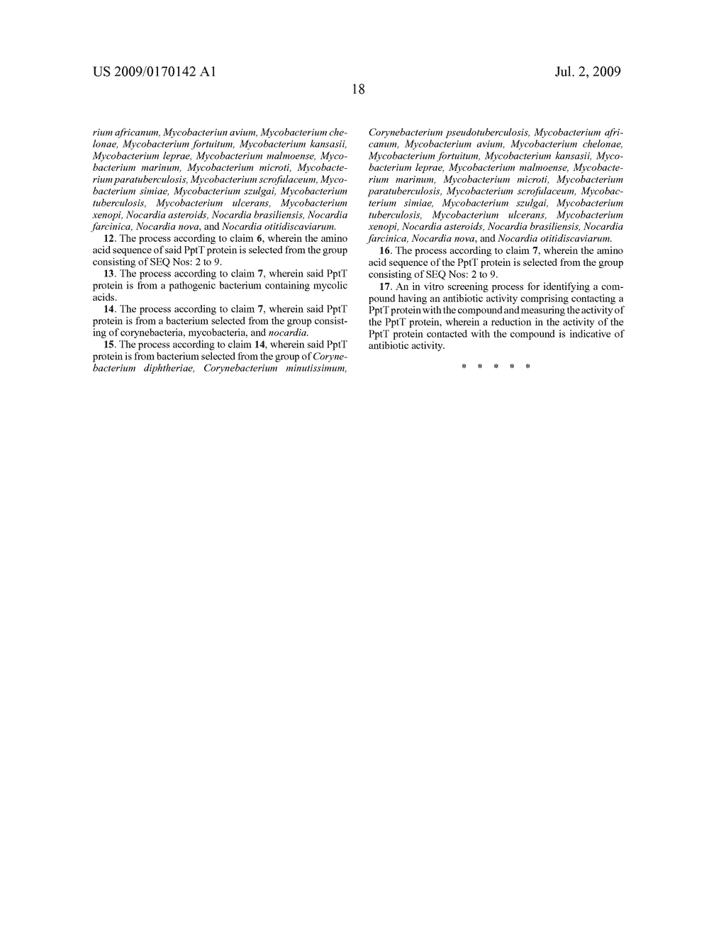 USE OF 4'-PHOSPHOPANTETHEINYL TRANSFERASE AS A TARGET FOR IDENTIFYING ANTIBIOTIC MOLECULES - diagram, schematic, and image 24