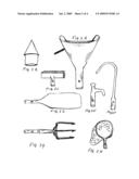 Push pole for a boat diagram and image