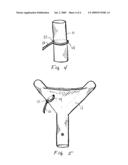 Push pole for a boat diagram and image