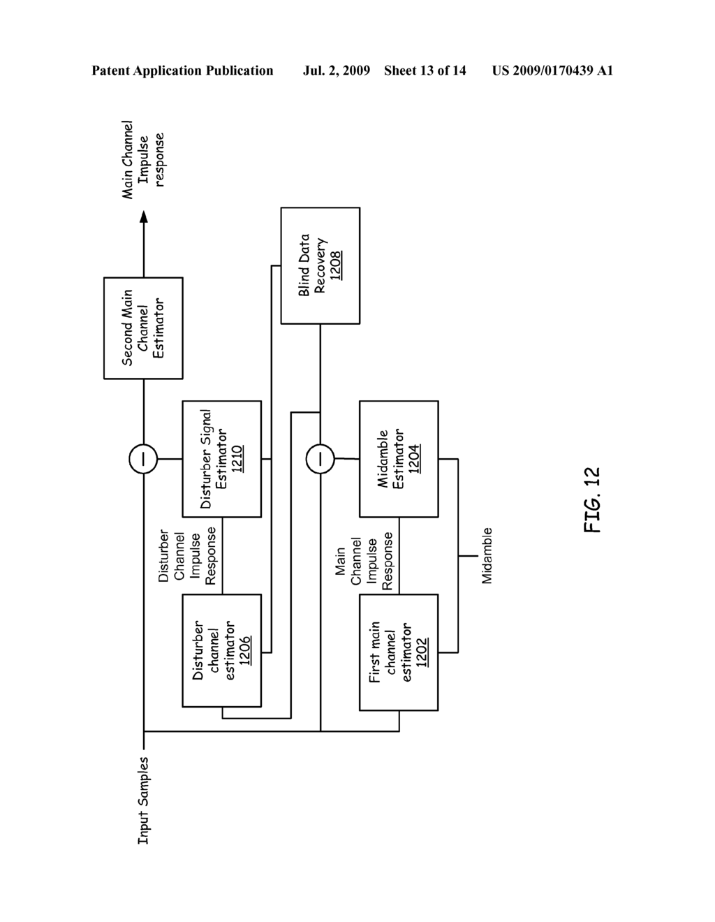 CHANNEL ESTIMATION METHOD OPERABLE TO CANCEL A DOMINANT DISTURBER SIGNAL FROM A RECEIVED SIGNAL - diagram, schematic, and image 14