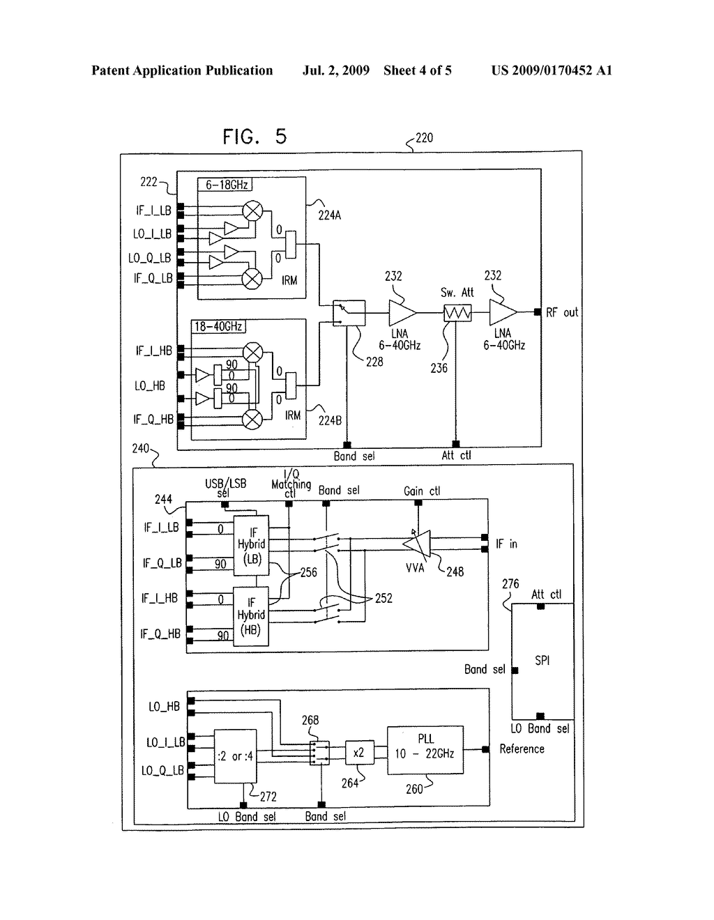 Integrated RF-IF converter - diagram, schematic, and image 05