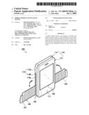 MOBILE TERMINAL HAVING REAR KEYPAD diagram and image