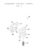 MOBILE TERMINAL HAVING REAR KEYPAD diagram and image