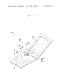 HINGE MODULE AND PORTABLE TERMINAL HAVING THE SAME diagram and image