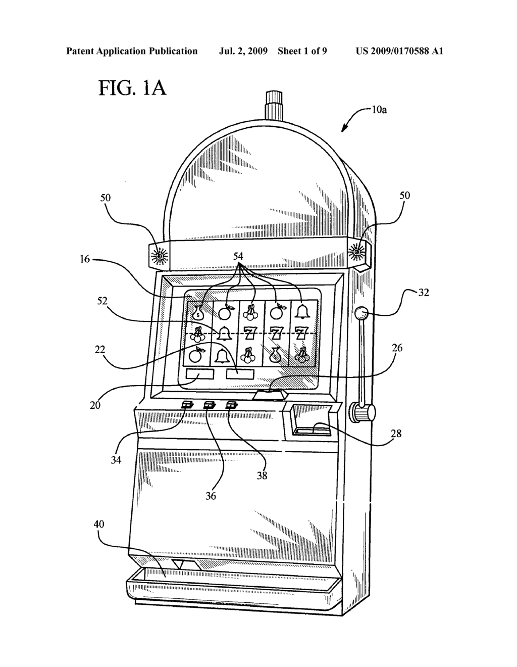 GAMING DEVICE AND METHOD HAVING PURCHASABLE ENHANCED PAYTABLES - diagram, schematic, and image 02