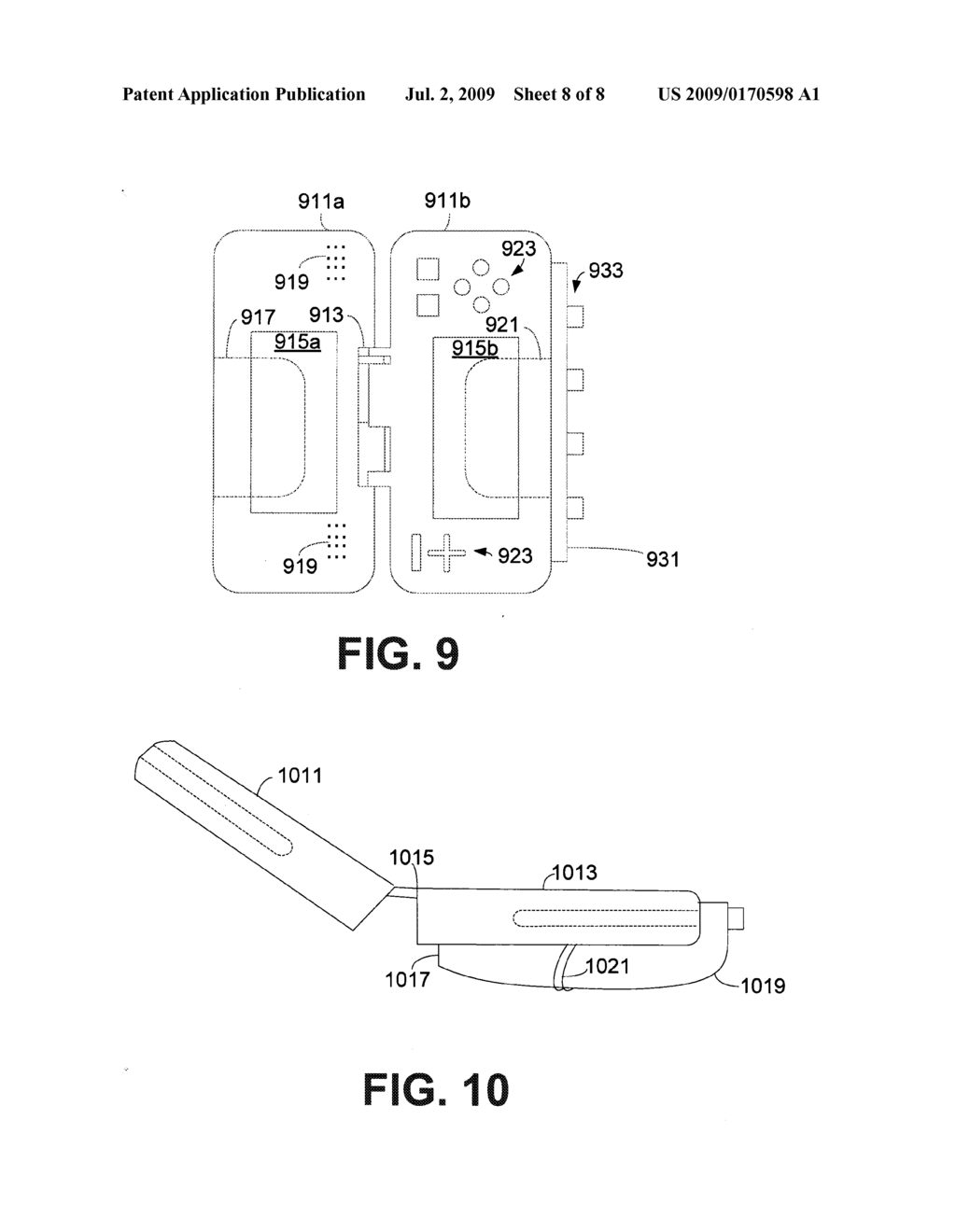 PERIPHERAL AND GAME FOR HANDHELD DEVICE - diagram, schematic, and image 09