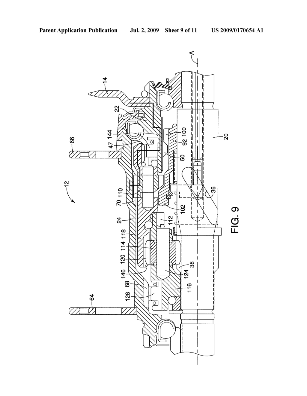 BICYCLE INTERNAL HUB TRANSMISSION WITH HELICAL GEAR - diagram, schematic, and image 10