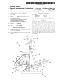 Elliptical walking exercise machine diagram and image