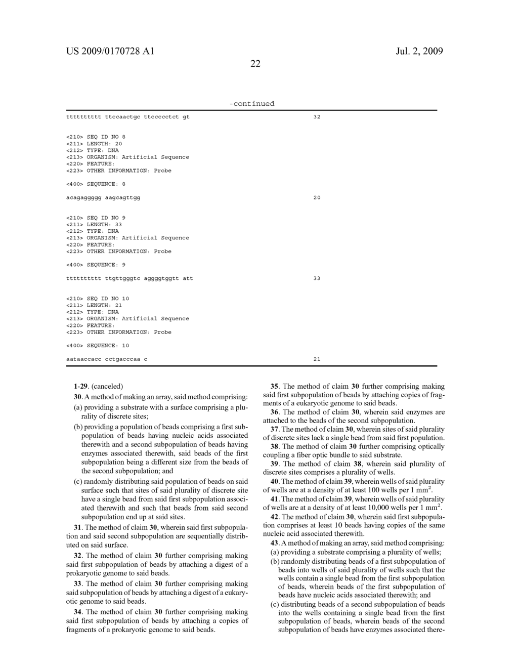 METHODS FOR DETECTING TARGET ANALYTES AND ENZYMATIC REACTIONS - diagram, schematic, and image 32