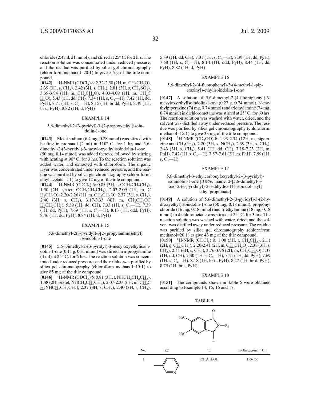 ISOINDOLINE DERIVATIVES - diagram, schematic, and image 33