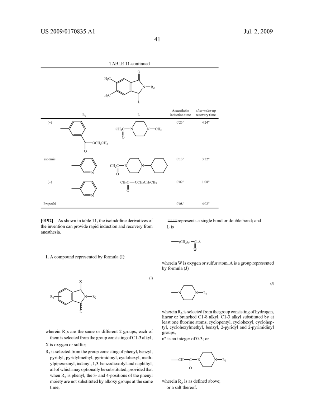 ISOINDOLINE DERIVATIVES - diagram, schematic, and image 42