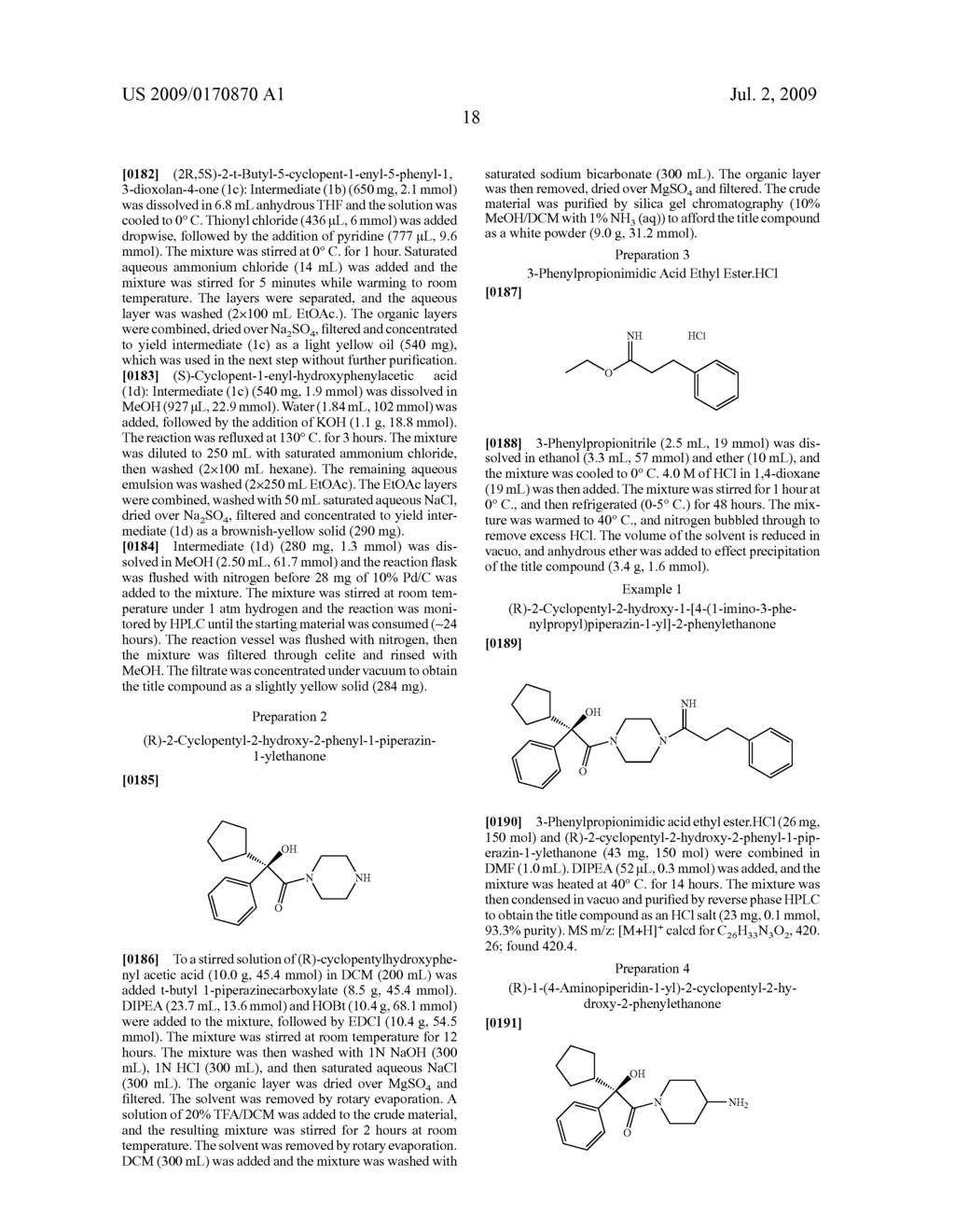 AMIDINE-CONTAINING COMPOUNDS USEFUL AS MUSCARINIC RECEPTOR ANTAGONISTS - diagram, schematic, and image 19