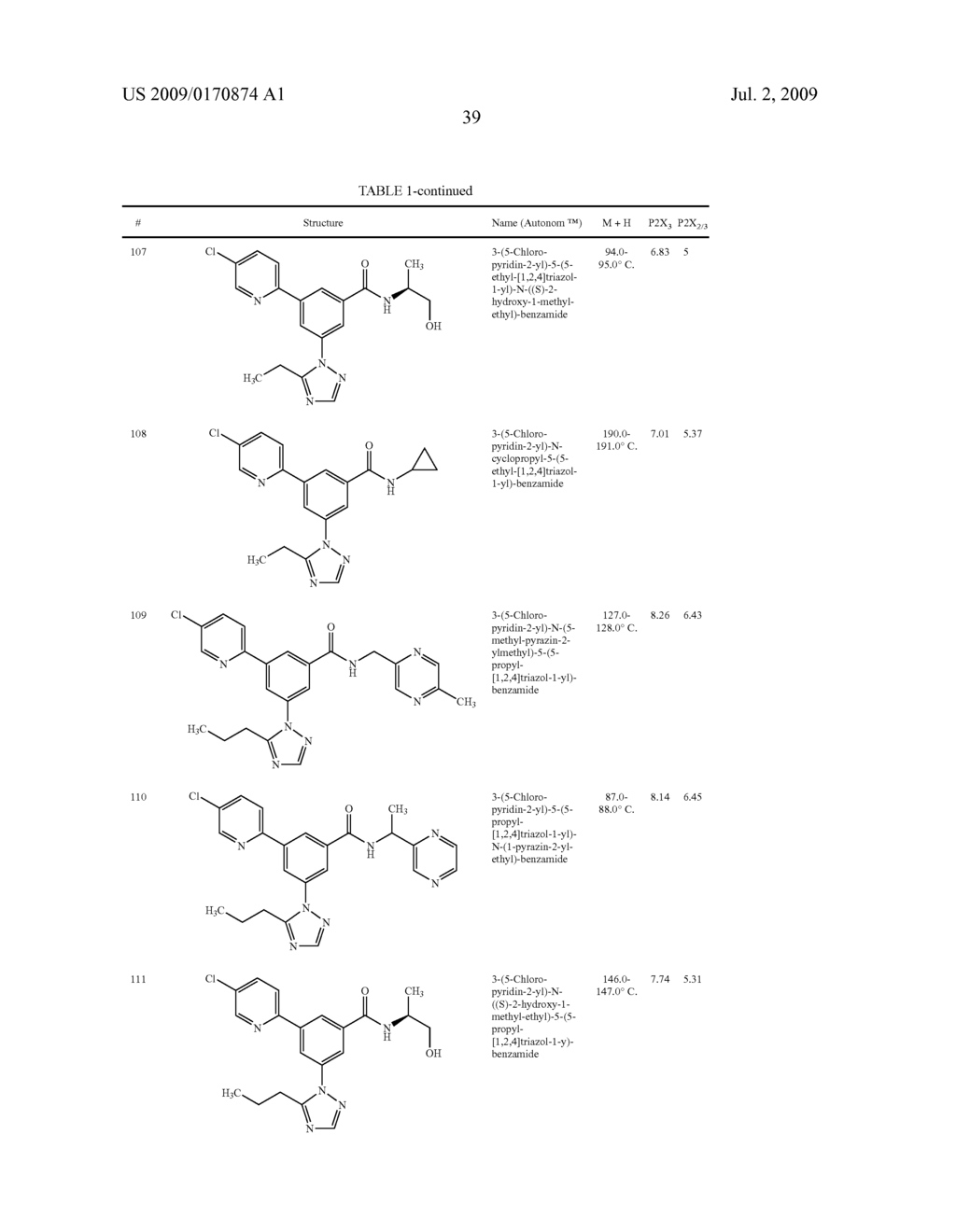 Triazole-substituted arylamides as P2X3 and P2X2/3 antagonists - diagram, schematic, and image 40
