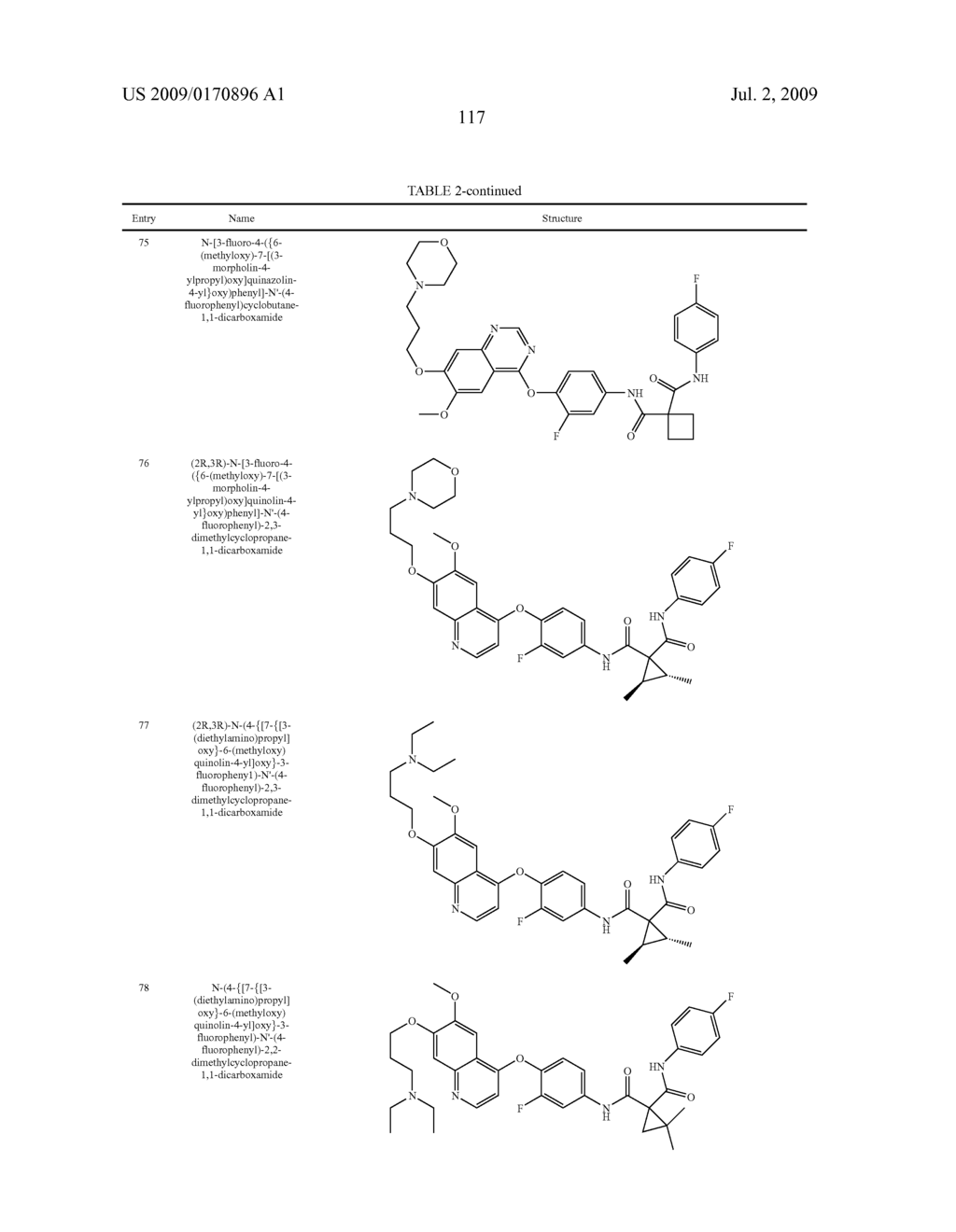 c-Met modulators and methods of use - diagram, schematic, and image 118