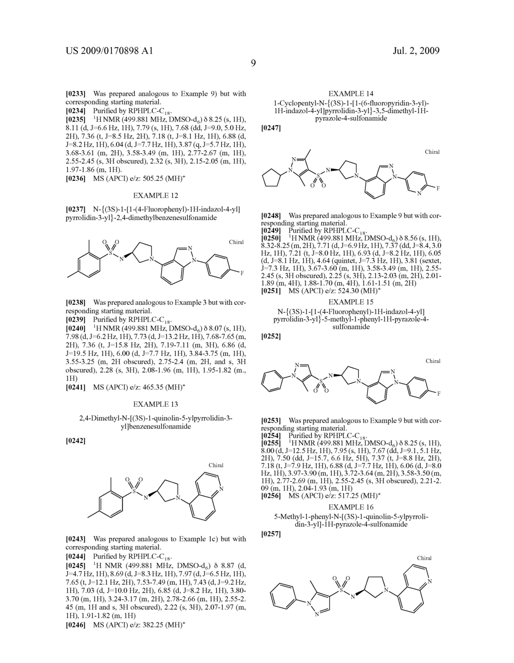 Sulphonamide Derivatives as Modulators of the Glucocorticoid Receptor - diagram, schematic, and image 10