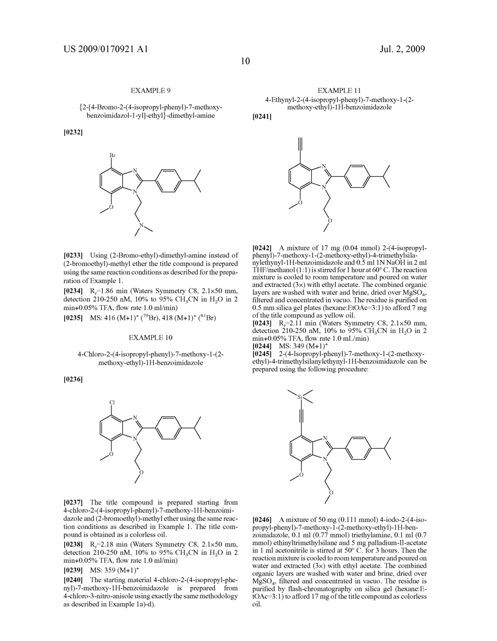 Benzimidazole derivatives - diagram, schematic, and image 11