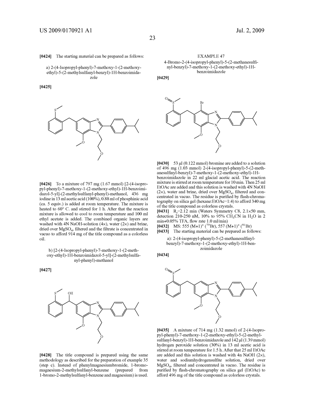 Benzimidazole derivatives - diagram, schematic, and image 24