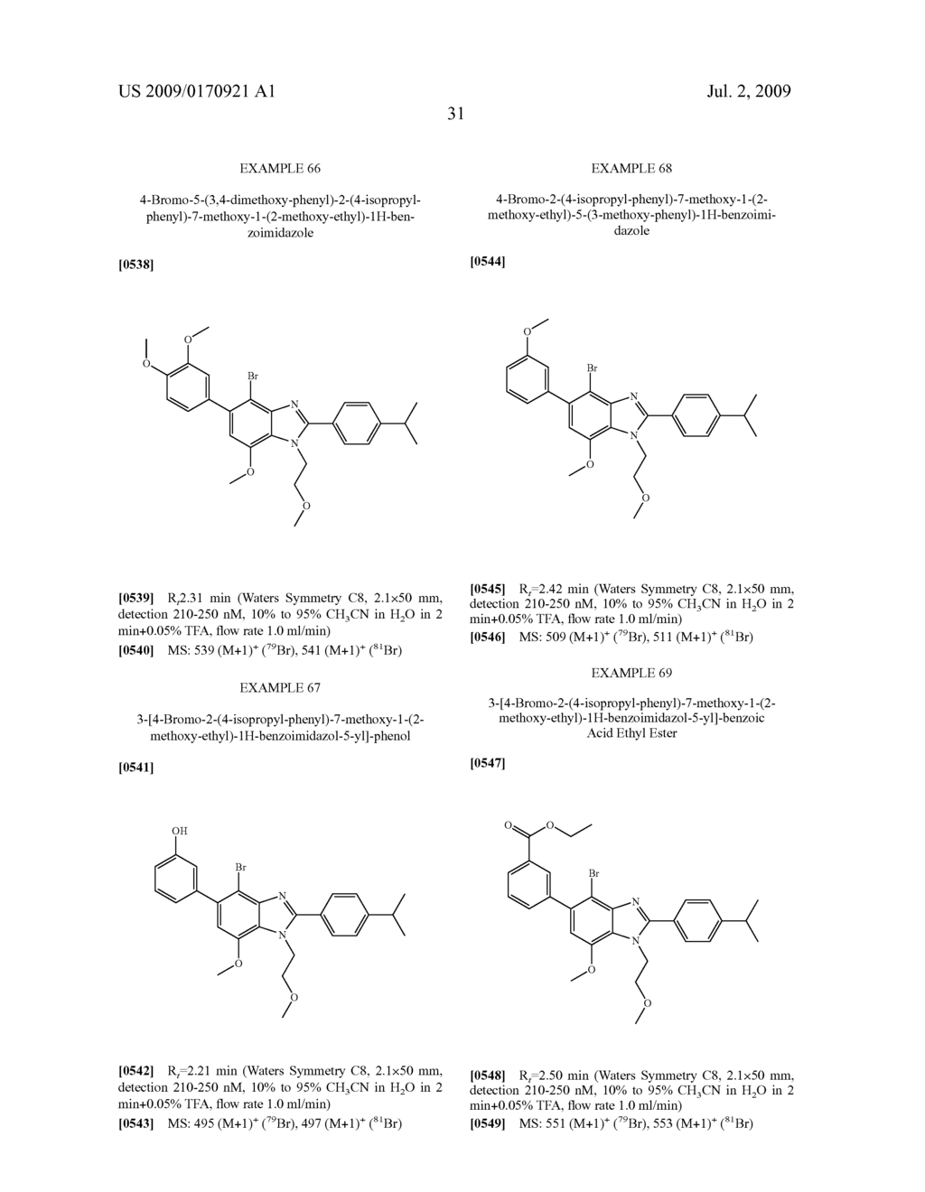 Benzimidazole derivatives - diagram, schematic, and image 32