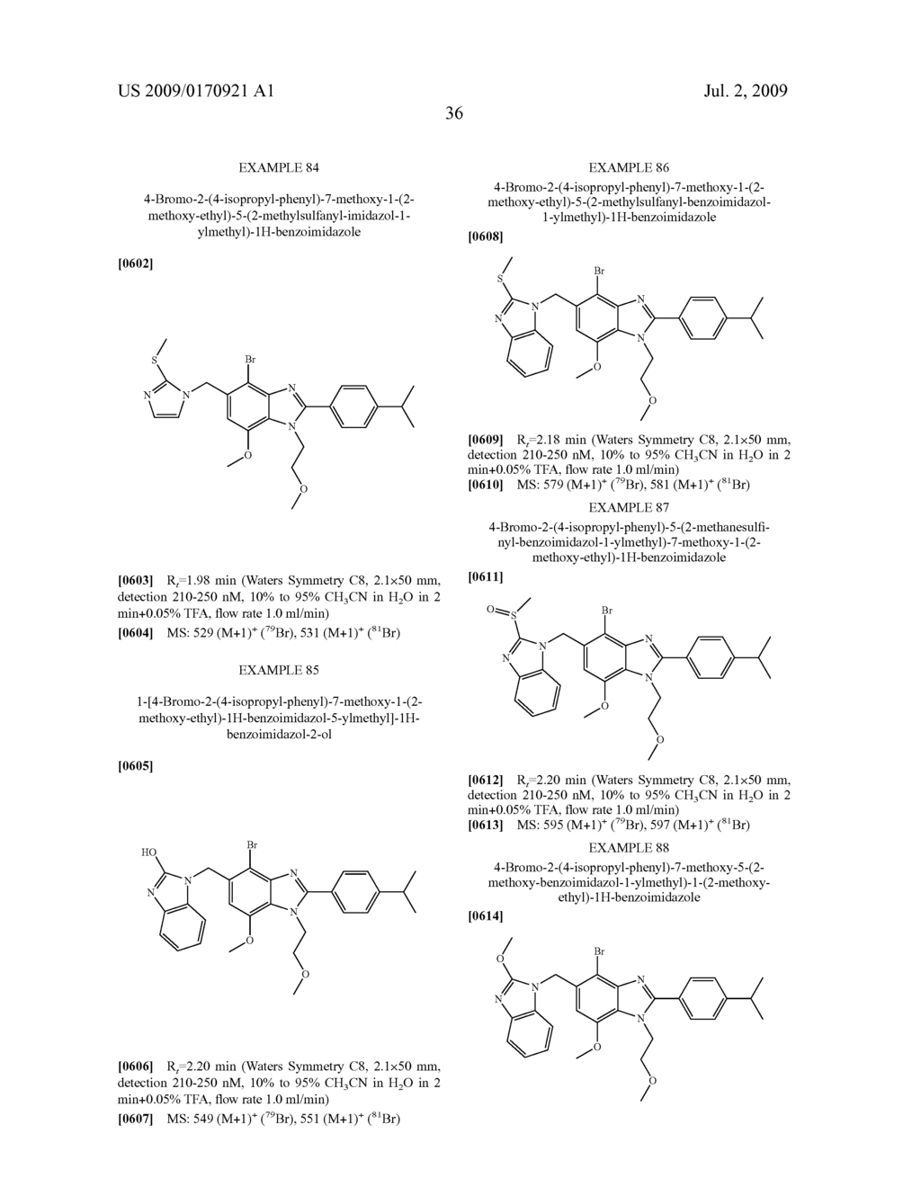 Benzimidazole derivatives - diagram, schematic, and image 37