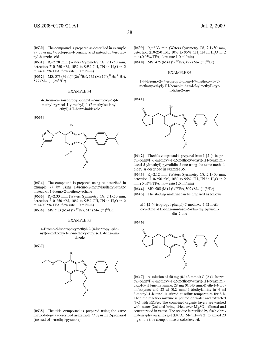 Benzimidazole derivatives - diagram, schematic, and image 39