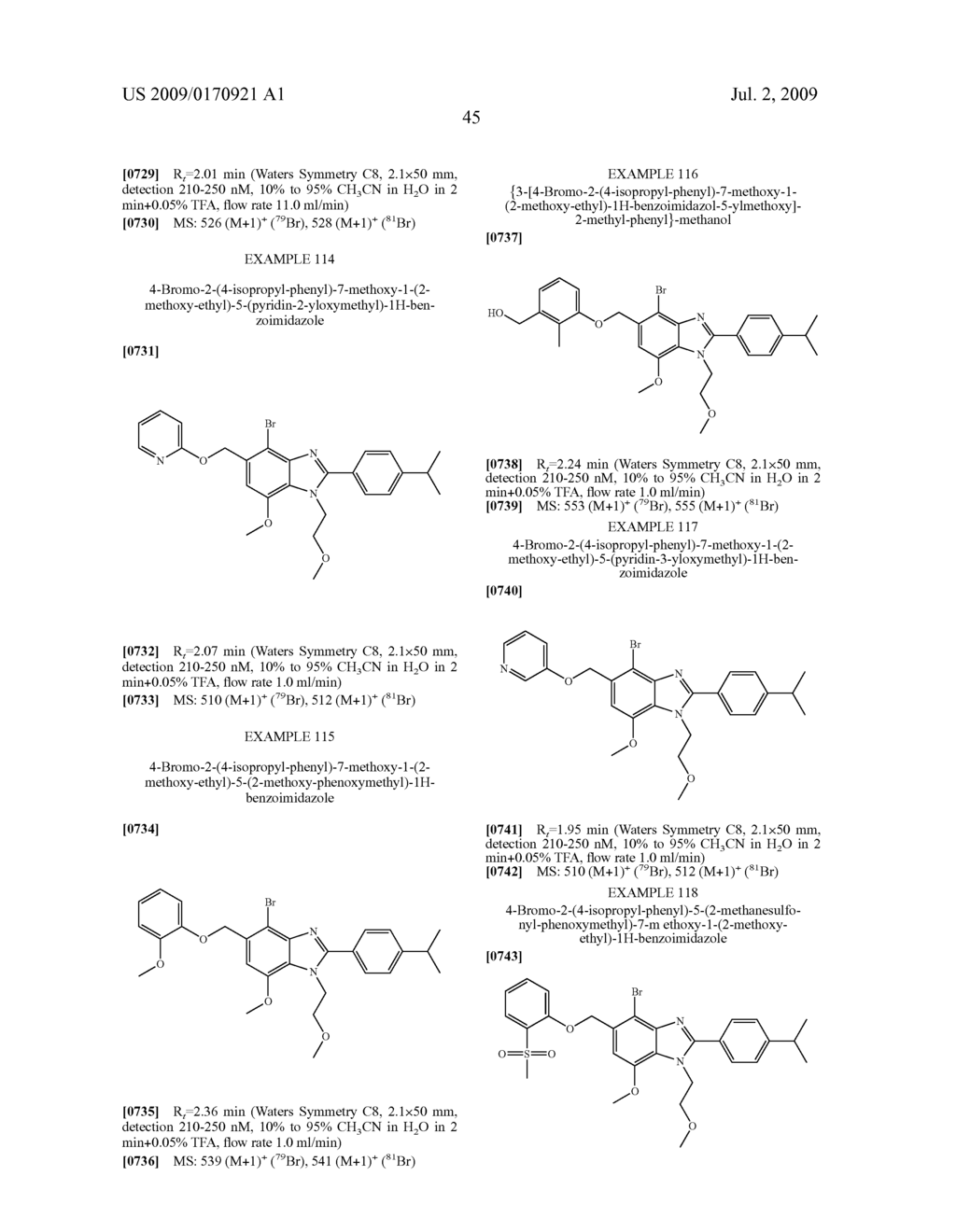 Benzimidazole derivatives - diagram, schematic, and image 46