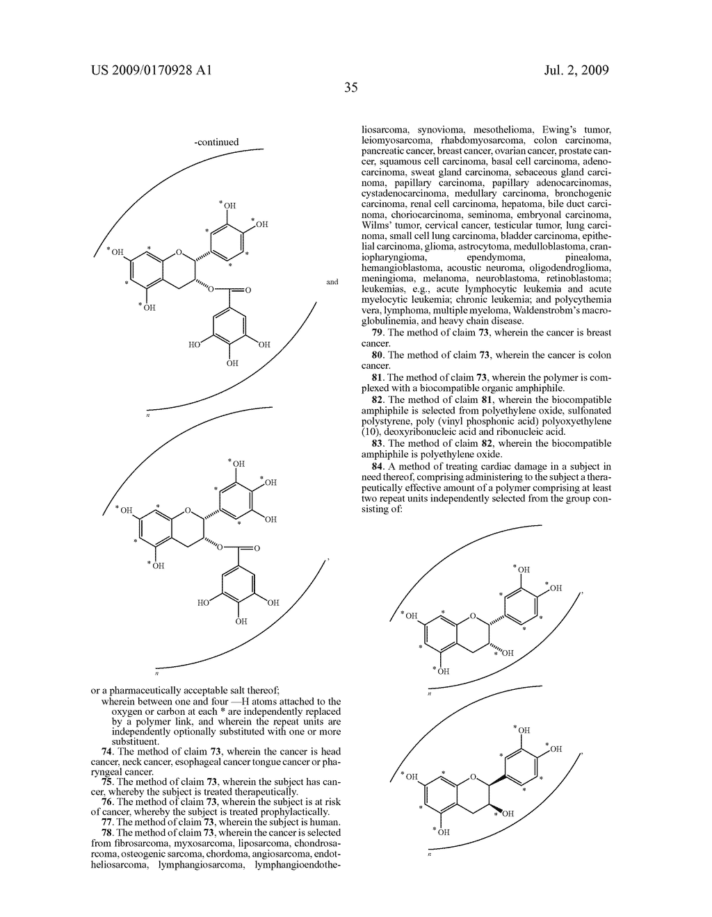 Synthesis of oligo/poly(catechins) and methods of use - diagram, schematic, and image 49