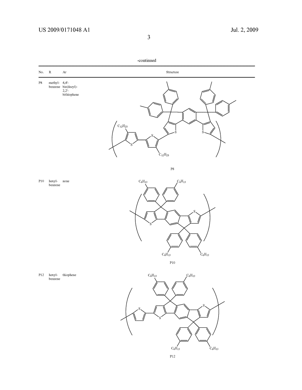 SOLUBLE POLYTHIOPHENE DERIVATIVES - diagram, schematic, and image 10