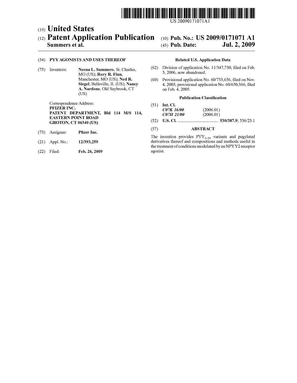 PYY Agonists and Uses Thereof - diagram, schematic, and image 01