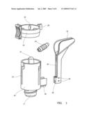 DEVICE FOR FACILITATING THE MEDICAL EXAMINATION OF AN ORIFICE diagram and image