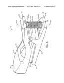 SENSOR WITH INTEGRATED LIVING HINGE AND SPRING diagram and image