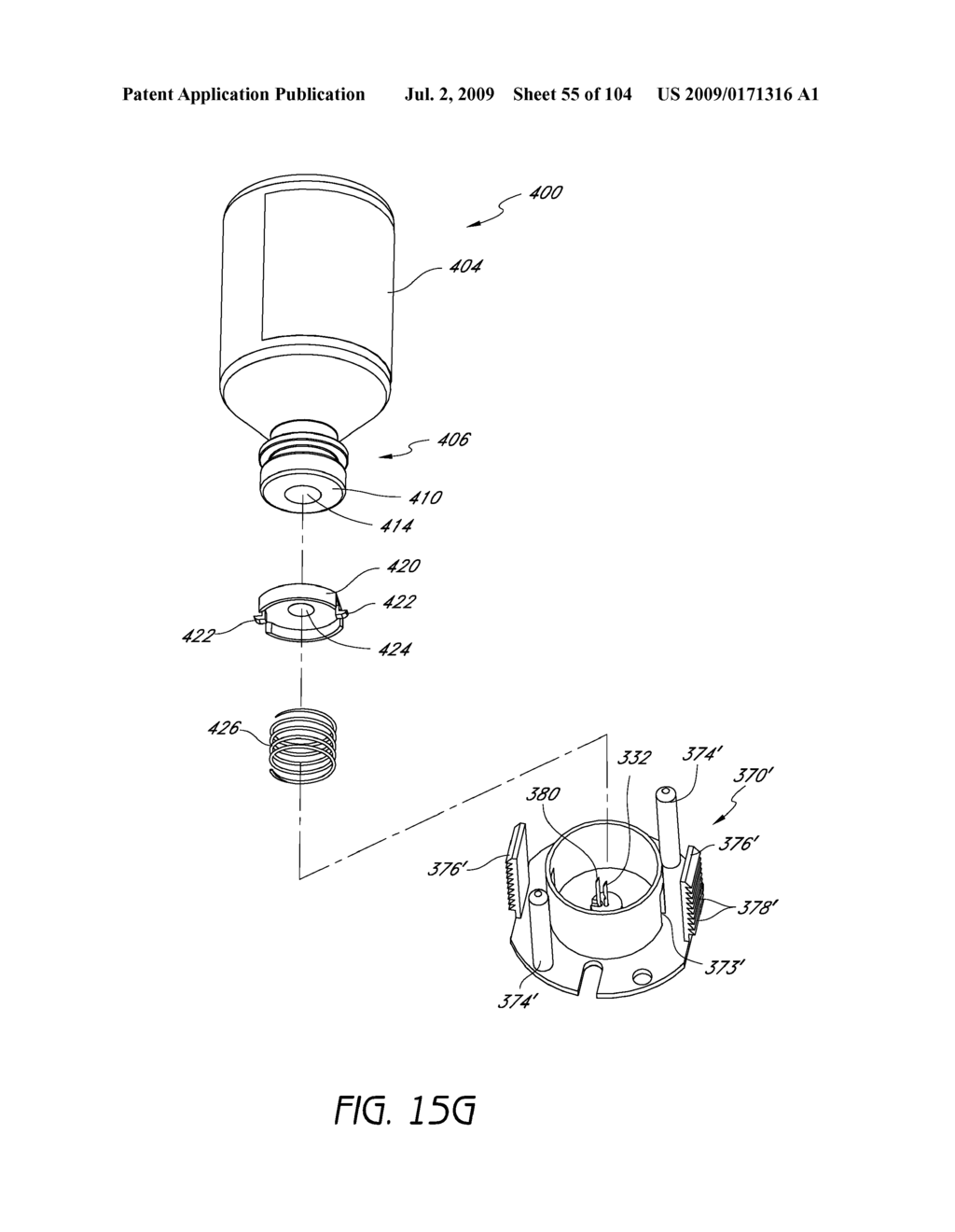 METHOD OF TREATING A JOINT USING AN ARTICULAR INJECTION SYSTEM - diagram, schematic, and image 56