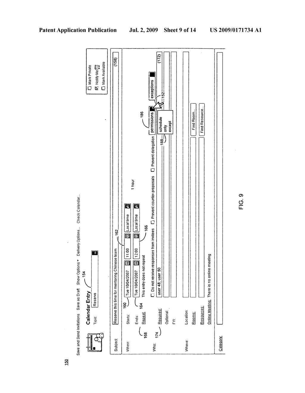 SYSTEM AND METHOD FOR RESERVING SCHEDULING TIME - diagram, schematic, and image 10