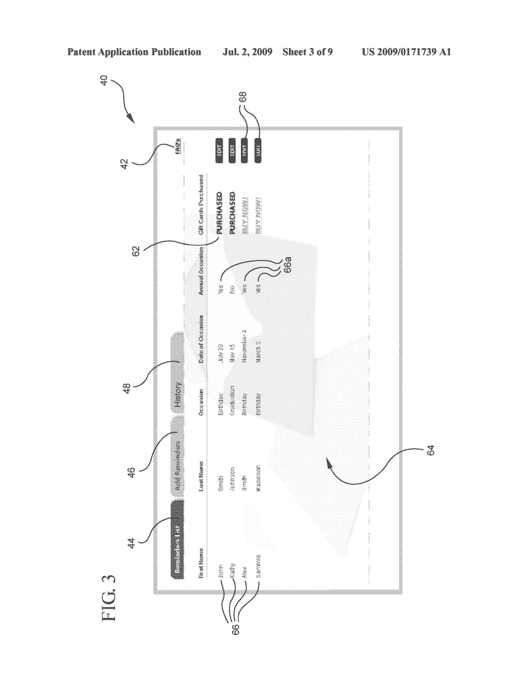 Special Occasion Reminder and Gift Giving System - diagram, schematic, and image 04