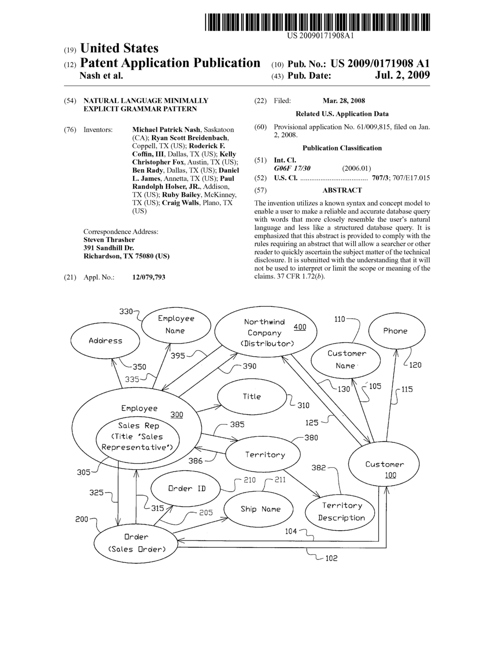 Natural language minimally explicit grammar pattern - diagram, schematic, and image 01