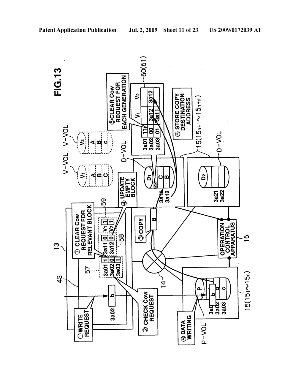 Snapshot management apparatus and method, and storage system - diagram, schematic, and image 12