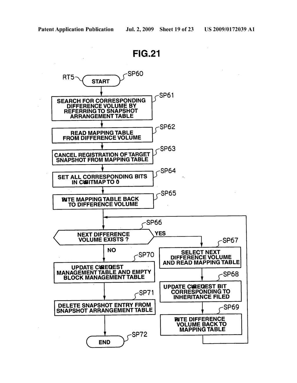 Snapshot management apparatus and method, and storage system - diagram, schematic, and image 20