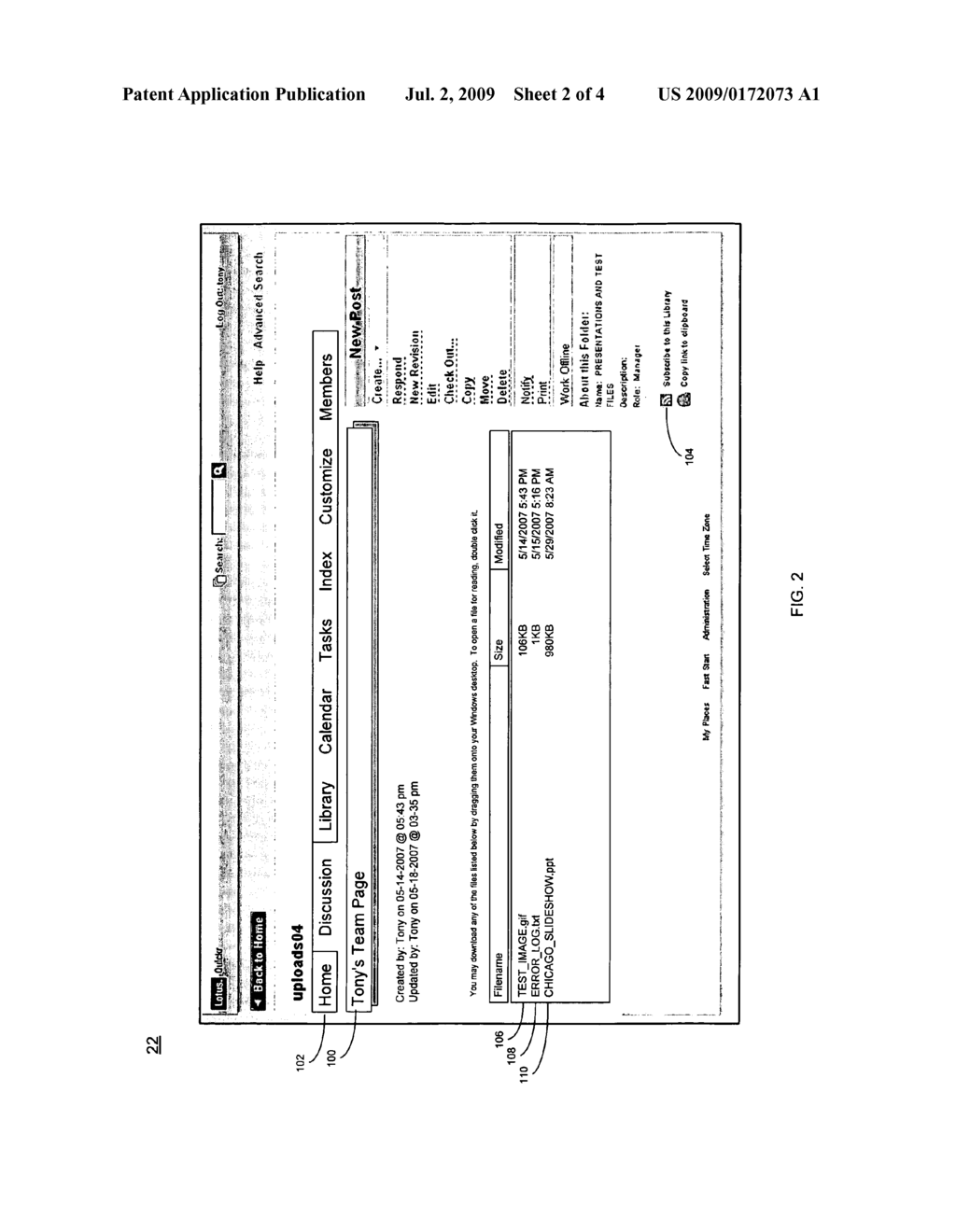 SYSTEM AND METHOD FOR REPRESENTATION OF MULTIPLE RELATED OBJECTS WITHIN A WEB FEED - diagram, schematic, and image 03