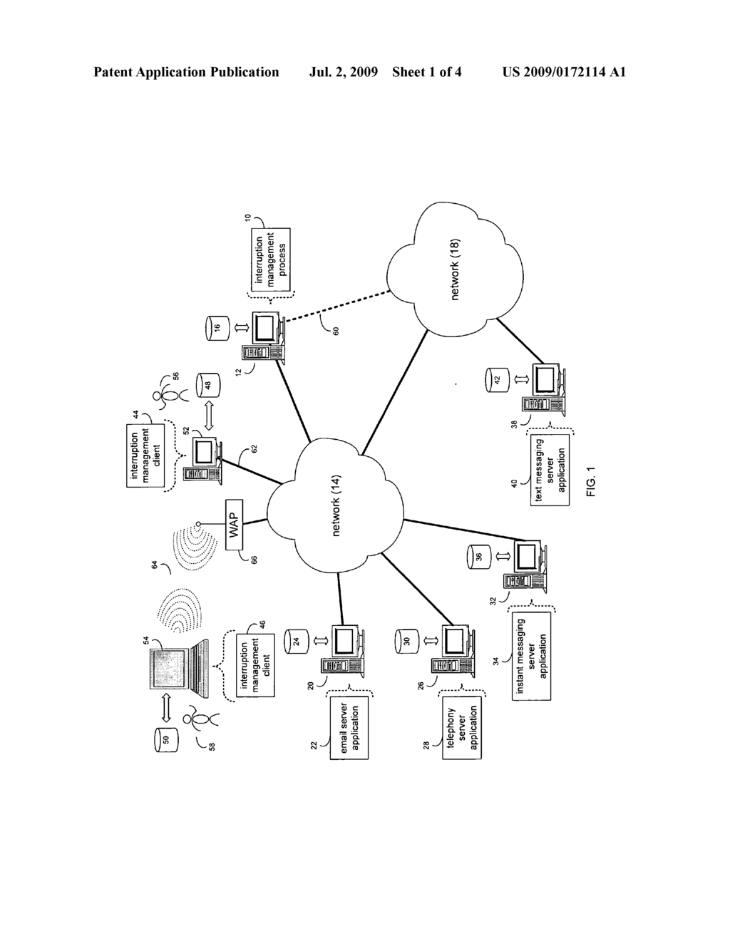 SYSTEM AND METHOD FOR SERVER-SIDE INTERRUPTION MANAGEMENT - diagram, schematic, and image 02