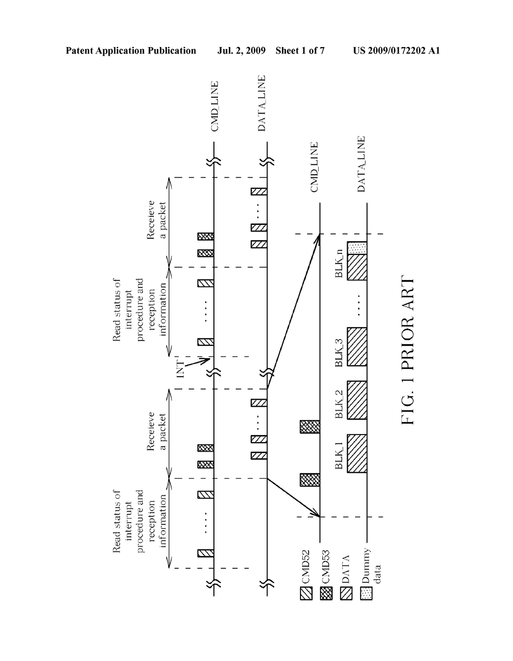 Method for Receiving Data over an SDIO Interface and Device Using the Same - diagram, schematic, and image 02