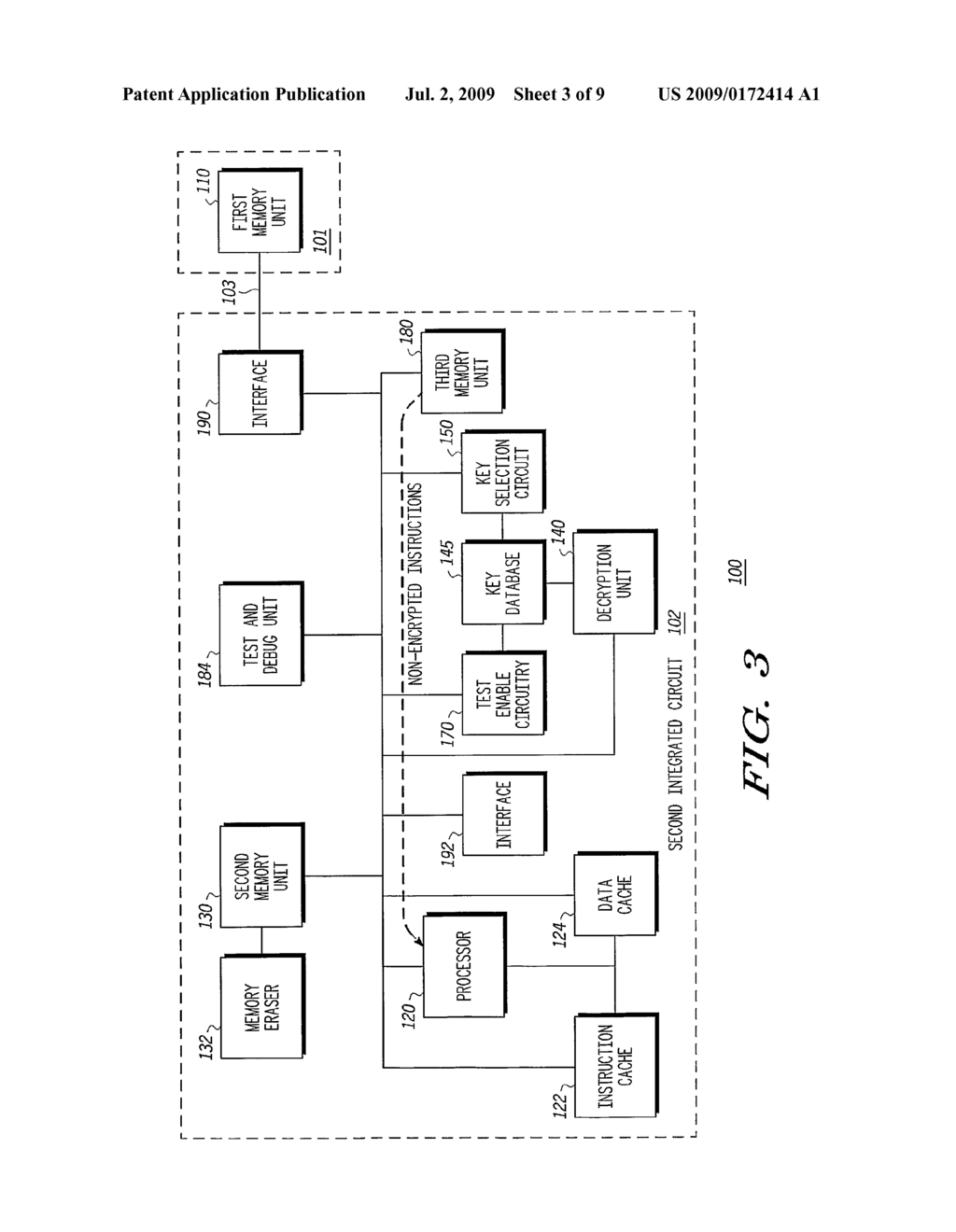 DEVICE AND METHOD FOR SECURING SOFTWARE - diagram, schematic, and image 04