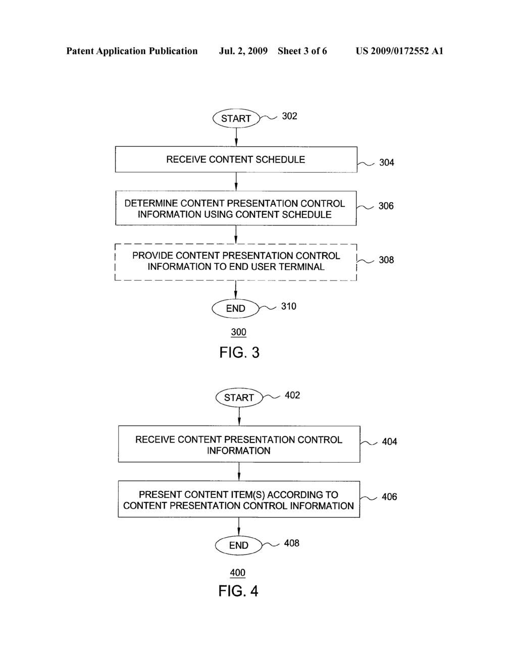 METHOD AND APPARATUS FOR CONTROLLING PRESENTATION OF CONTENT AT A USER TERMINAL - diagram, schematic, and image 04