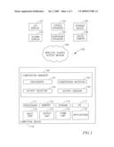 DEVICE, SYSTEM, AND METHOD OF COMPOSING LOGICAL COMPUTING PLATFORMS diagram and image