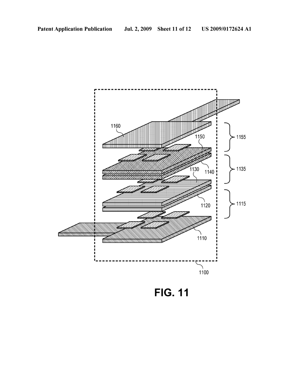 Method and System for Implementing Stacked Vias - diagram, schematic, and image 12